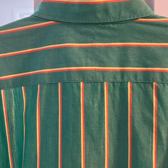 Gorgeous, Lauren Ralph Lauren Vtg Cotton, EUC
Green , Orange Yellow Shirt - Picture 6 of 6
